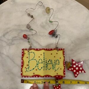 Door hanger-‘Believe’